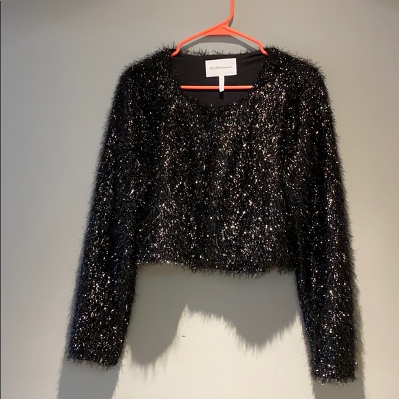 Sparkled black cardigan - Picture 1 of 4